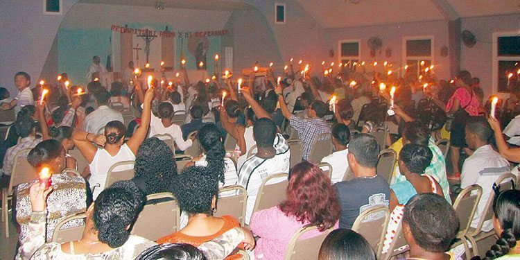 Comunidades congregadas en los días de Semana Santa