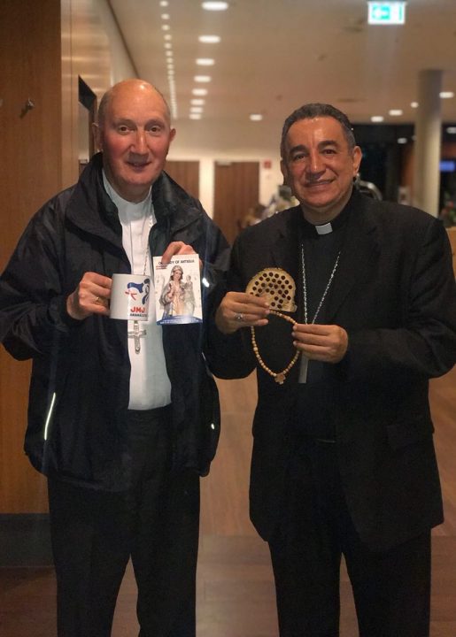 Arzobispo de Panamá comparte con Obispo Emérito de Reykjavik