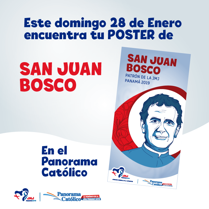 Póster de San Juan Bosco en nuestra próxima edición