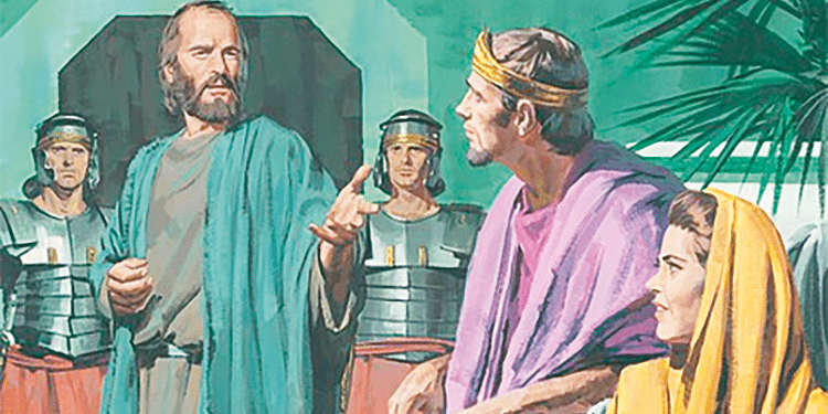 Pablo defiende su fe en Cristo