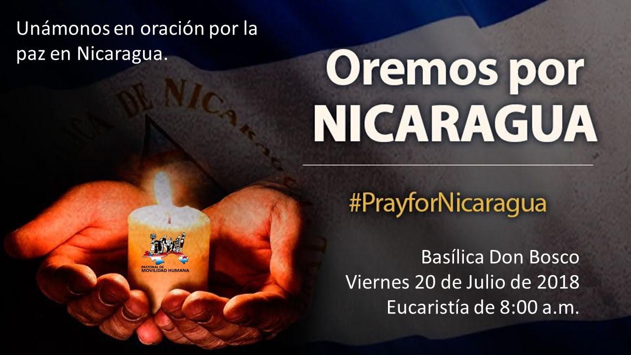 Solidaridad ante los hechos de violencia en Nicaragua