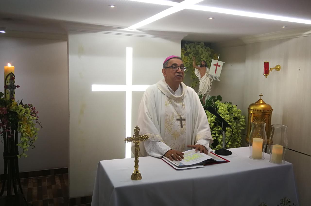 “Anunciar la victoria de Cristo Resucitado”, Monseñor José Domingo Ulloa