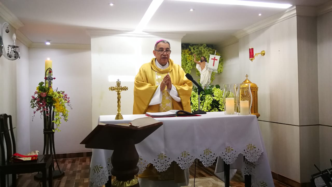 Tarea de Pascua: “ser y sentirnos Iglesia”, Monseñor José Domingo Ulloa.