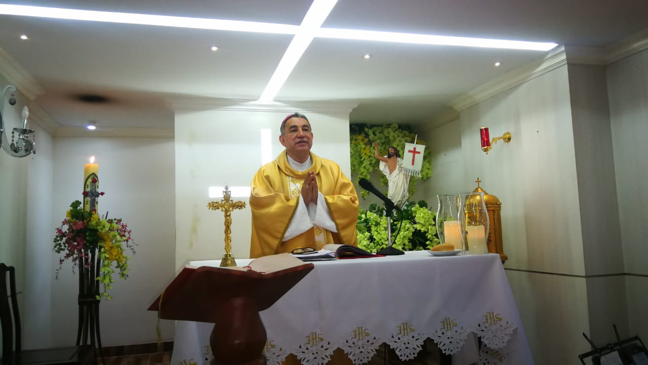 “Llevemos a Cristo Vivo en nuestro corazón”, Monseñor José Domingo Ulloa