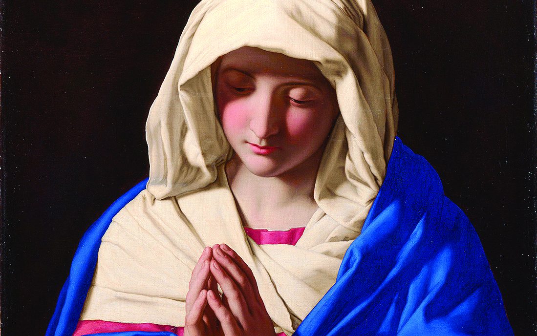 Jesús se anonado al seno de María