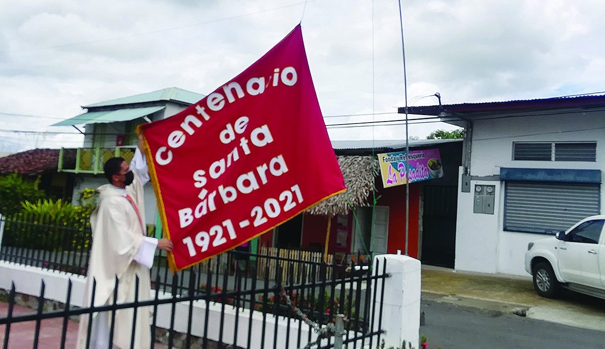 Las Minas de Herrera prepara centenario de imagen de Santa Bárbara