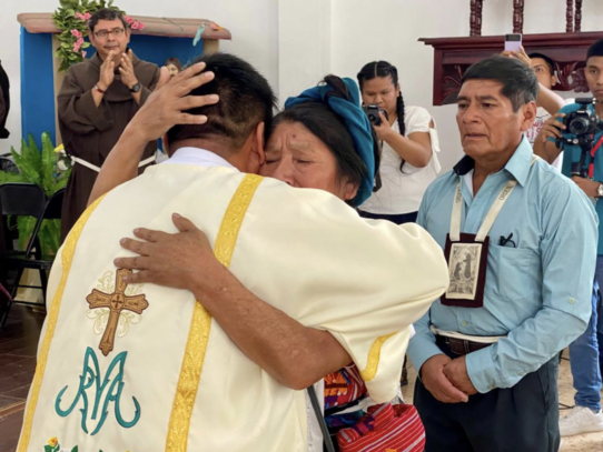 Joven indígena es ordenado diácono en La Pintada