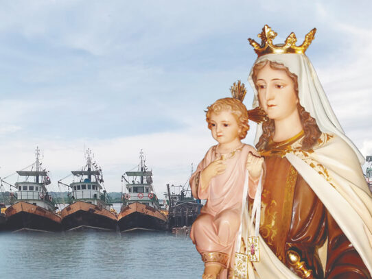 Puerto Caimito manifiesta su fe a la santísima Virgen del Carmen