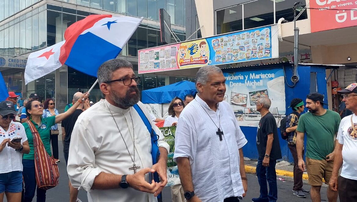 Obispos panameños se unen a las manifestaciones en contra de la minería