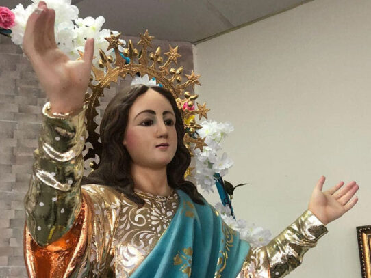 María Asunta a los cielos, patrona de Panamá Viejo