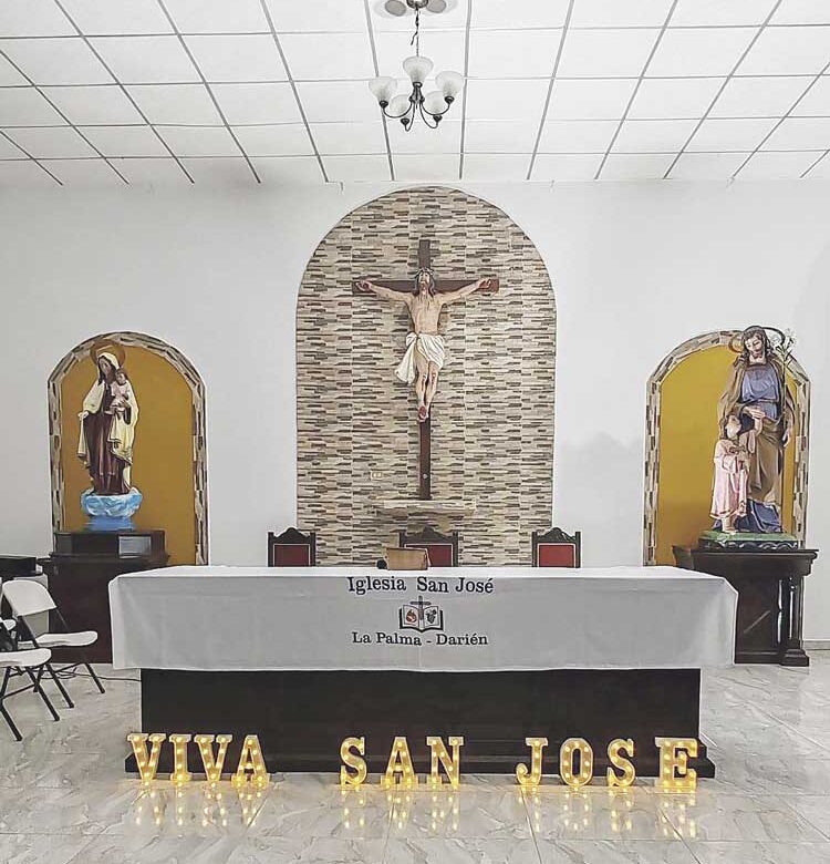 Reapertura de templo dedicado a San José en La Palma, Darién