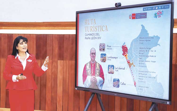 La ruta del papa León XIV promueve el turismo religioso