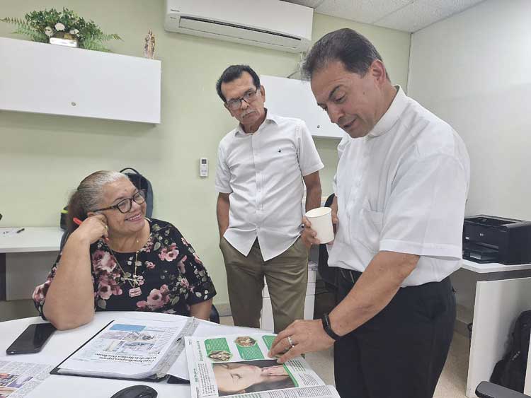 Un enviado desde Roma que recorre América Latina para escuchar y unir