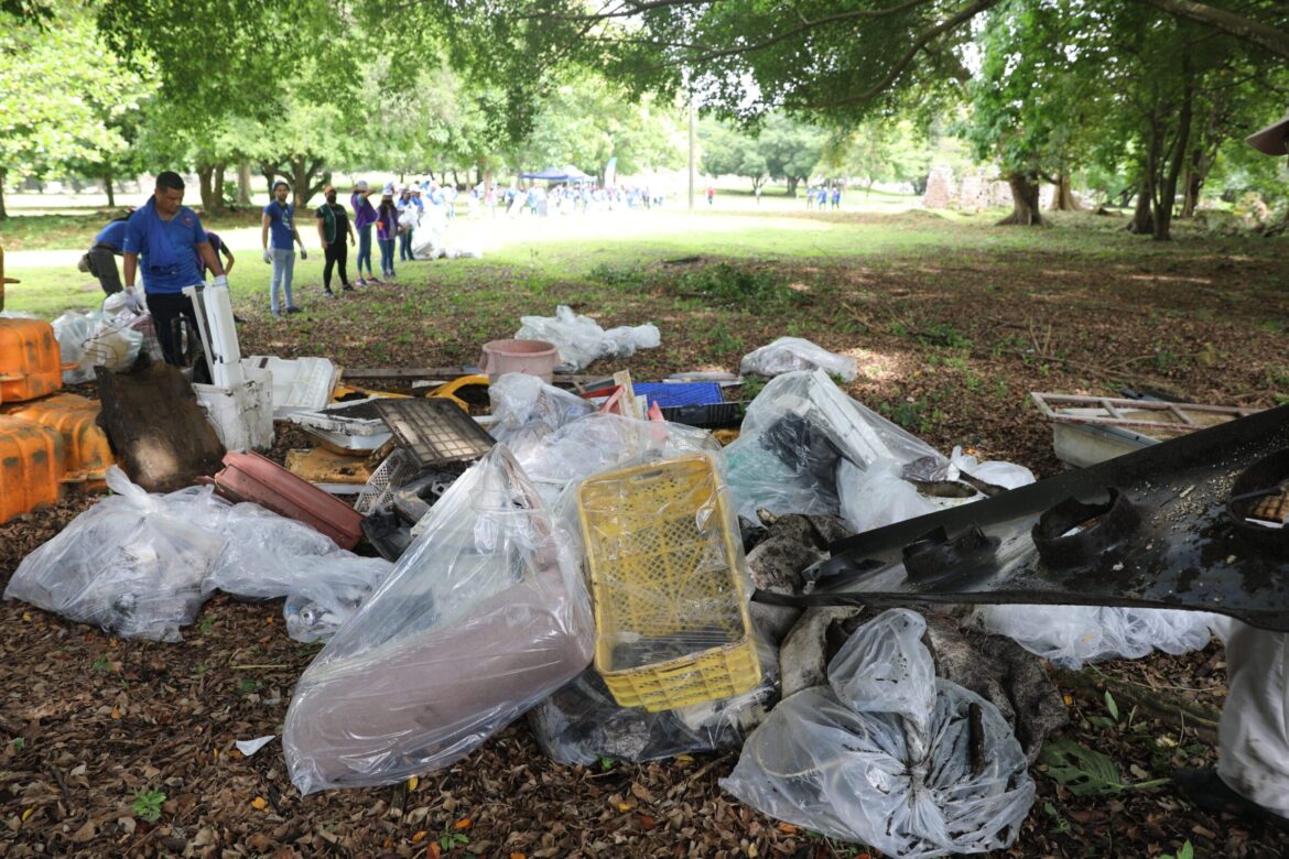 Jornada de limpieza en el mes de los oceános