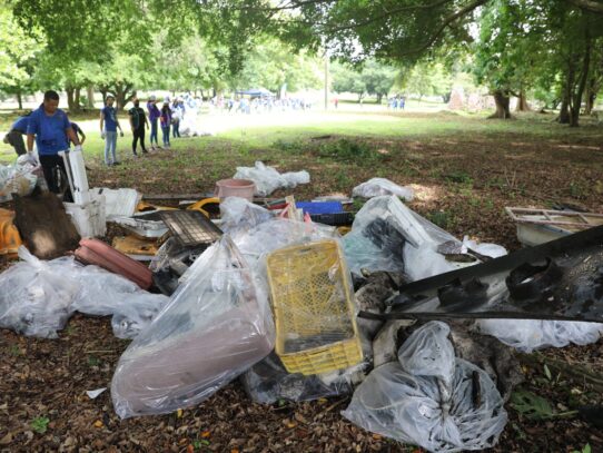 Jornada de limpieza en el mes de los oceános