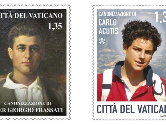 Vaticano emite sellos de Carlo Acutis y Pier Giorgio Frassati
