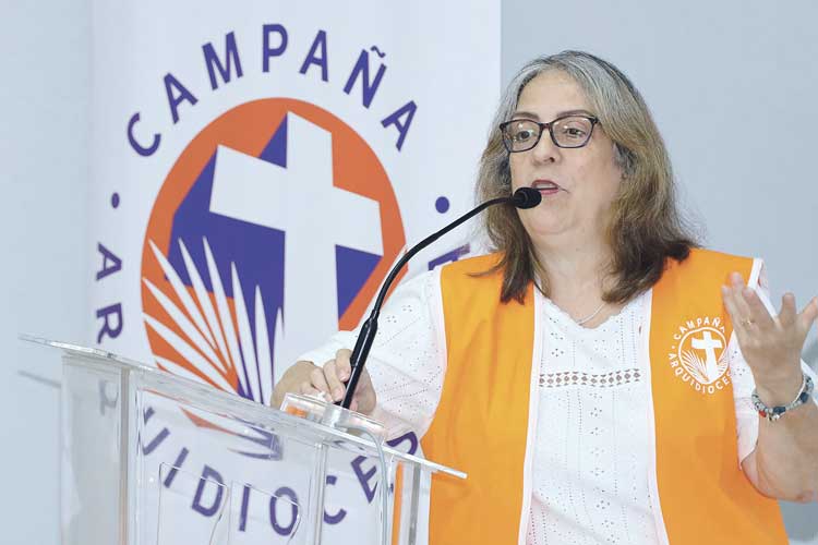 Aura Ferrer, nueva directora de la Campaña Arquidiocesana