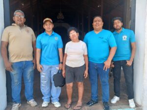 Imagen venerada de San Juan de Dios de los Pobres en Natá.