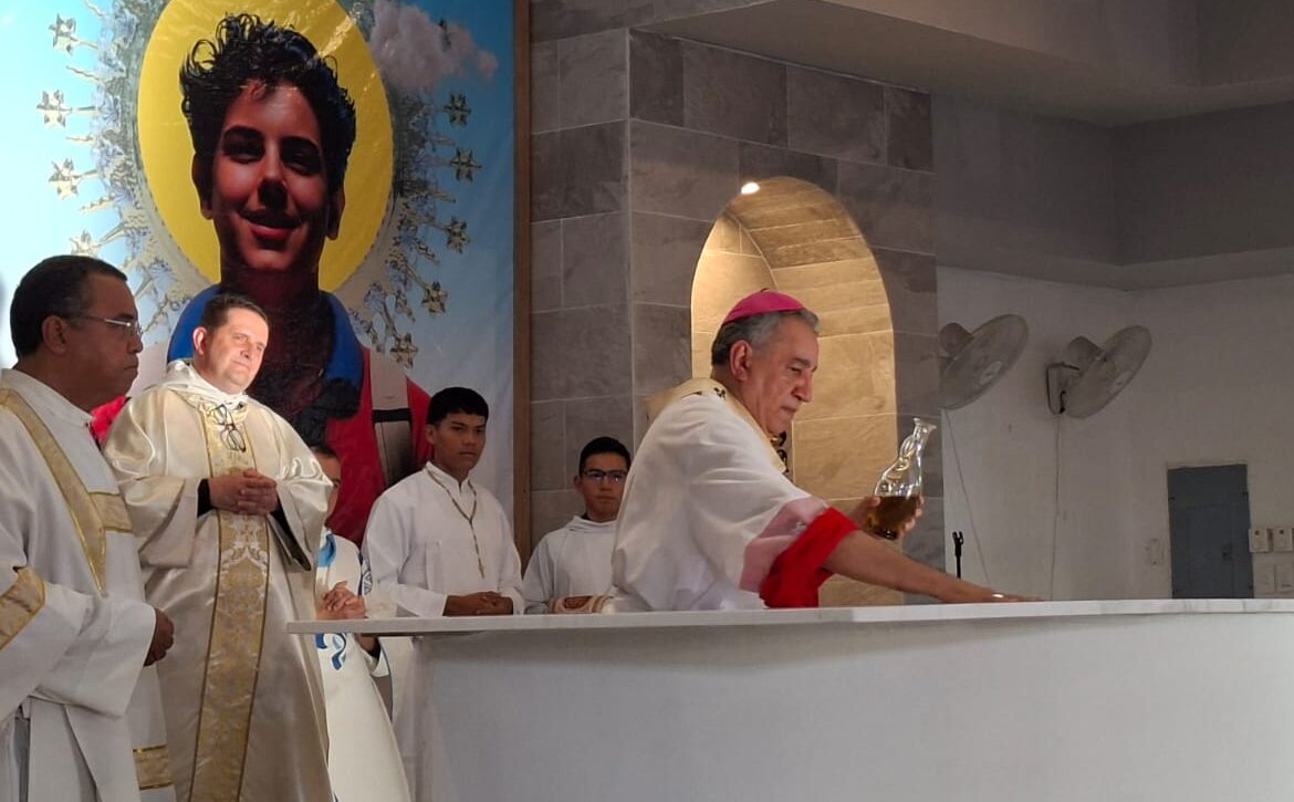 Nuevo Tocumen celebra con júbilo la elevación de su parroquia San Carlo Acutis