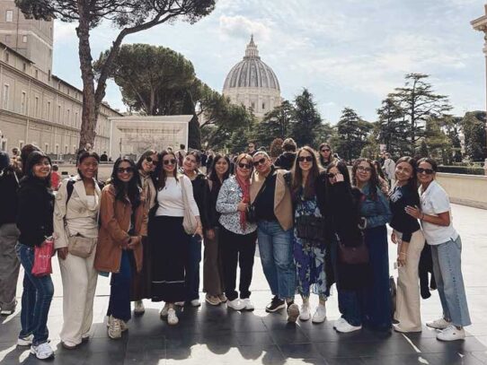 Estudiantes panameñas presentes en congreso UNIV 2026 en el Vaticano