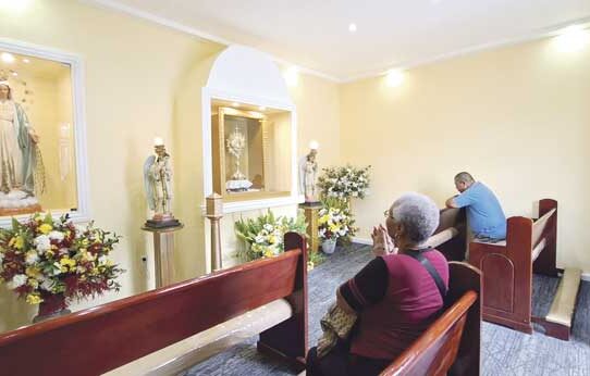 Santa Ana renueva su capilla para fortalecer la adoración eucarística