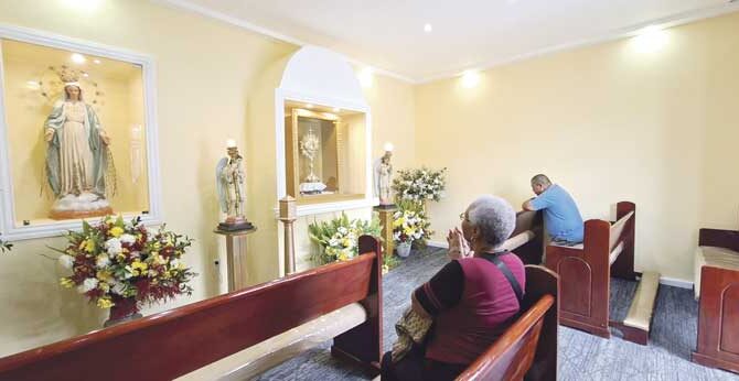 Santa Ana renueva su capilla para fortalecer la adoración eucarística