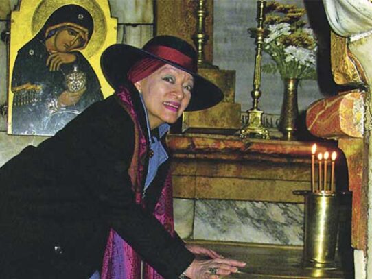 Sheila Lichacz: 18 años de su obra junto al Santo Sepulcro