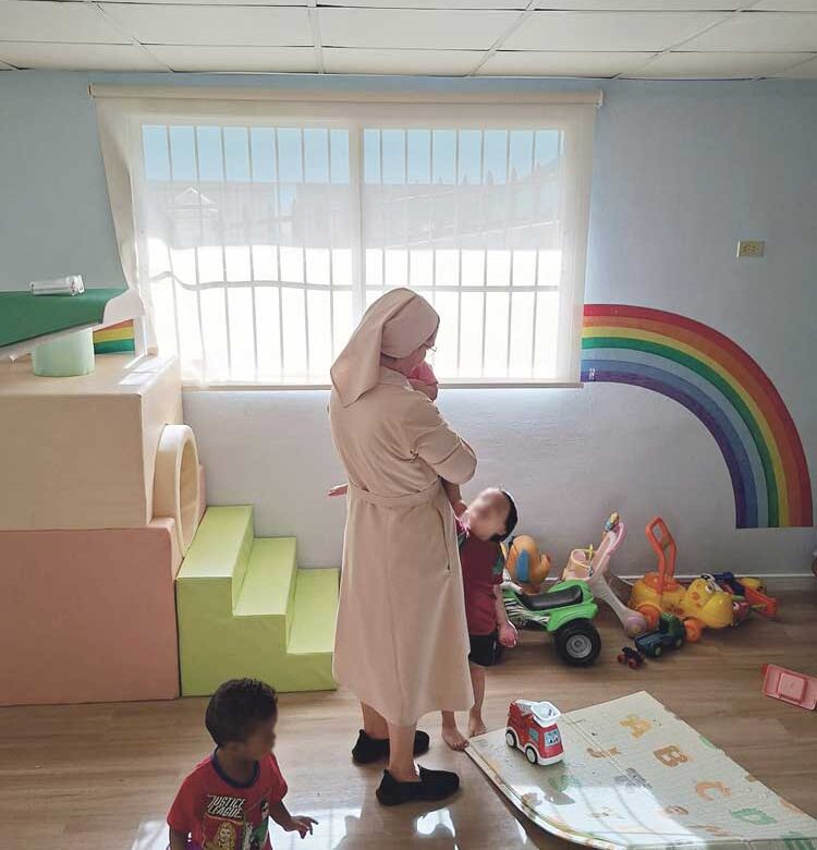 Una obra de misericordia de la Iglesia arquidiocesana  en favor  de la niñez