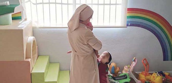 Una obra de misericordia de la Iglesia arquidiocesana  en favor  de la niñez