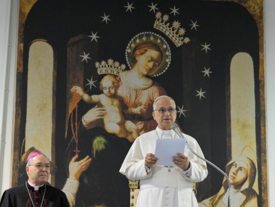El Papa León XIV en Pompeya: “El Rosario devuelve continuamente nuestra vida a Jesús”