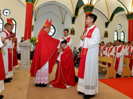 China recibe un nuevo obispo: un paso más en la presencia de la Iglesia católica en Asia