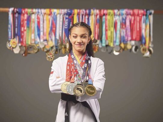 Natalia Pérez, panameña que se prepara con fe y disciplina para su próximo reto