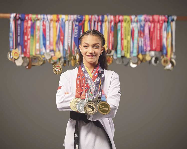 Natalia Pérez, panameña que se prepara con fe y disciplina para su próximo reto