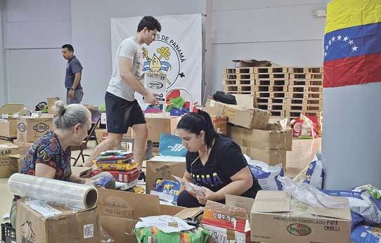 La solidaridad panameña cruza fronteras  para aliviar el dolor que vive Venezuela