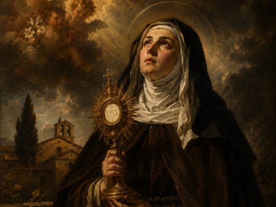 Santa Clara de Asís: una vida entregada a Cristo en la pobreza y la contemplación