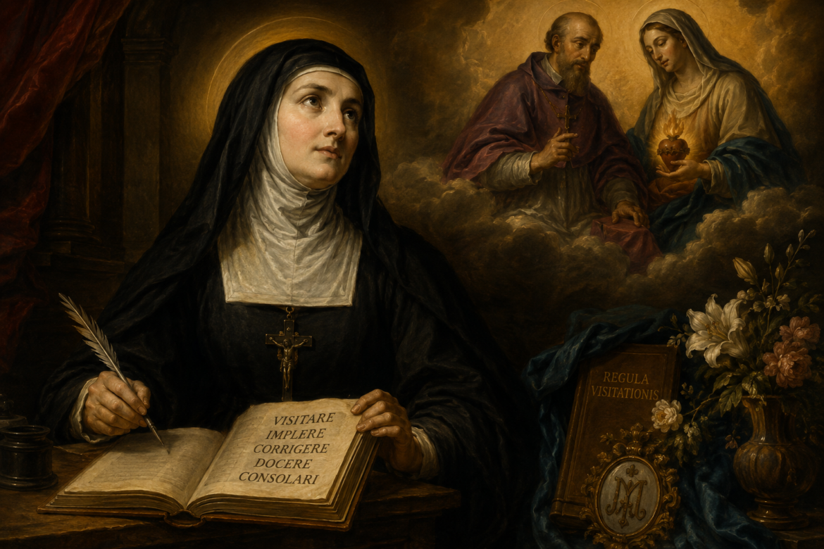 Santa Juana de Chantal, la mujer que fundó la Visitación y cuyo legado continúa en Panamá